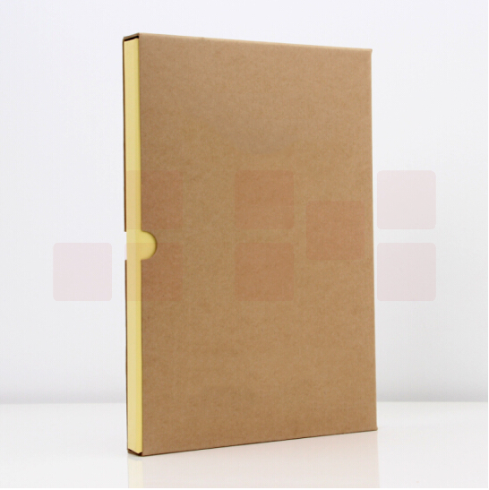 牛皮纸档案盒  不含内芯  厚度约5.5cm  尺寸约30.5*22.5cm  500个起订 货号：LJ