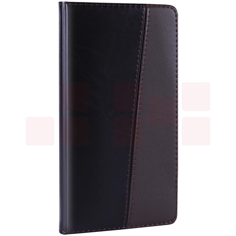 得力7913皮面笔记本(黑)-120张-48K(本)