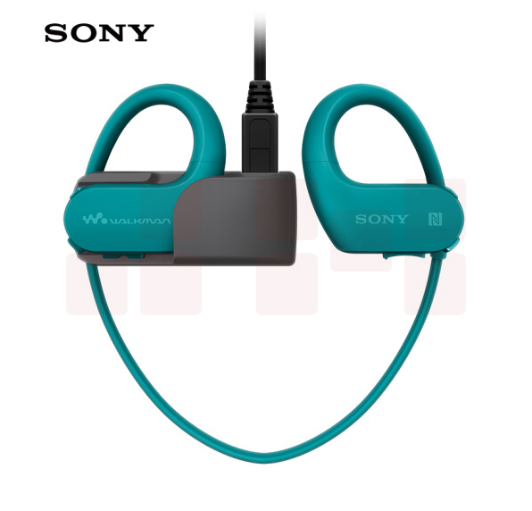 索尼 NW-WS623 蓝牙防水游泳跑步动mp3音乐播放器一体耳机 蓝/柠檬绿/灰白/黑