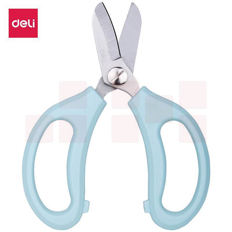 得力(deli)77751花艺剪(单位：把)蓝色