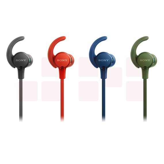 索尼（SONY）MDR-XB510AS 防水运动耳机 IPX5/7 耳挂式 蓝色/绿色/黑色/红色