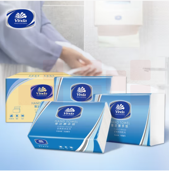 维达 VS2060 商用三折擦手纸 200张/包 20包/箱