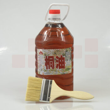巨联（JULIAN）桐油 熟桐油防腐防水防开裂木器漆桐油天然油漆替代木油木蜡油清漆 15KG（不含毛刷）