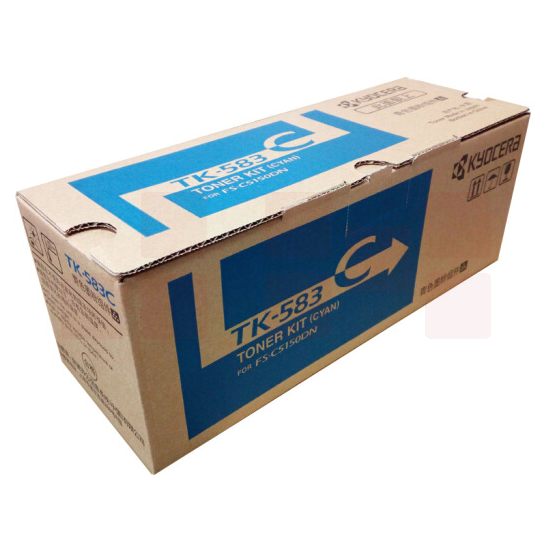 京瓷TK-583C青色墨粉/墨盒 京瓷FS-5150DN