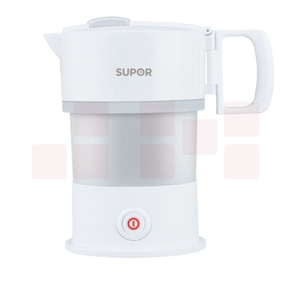 苏泊尔 （SUPOR） SW-06S01A 电热水壶 食品级硅胶 实时温显 0.6L水壶