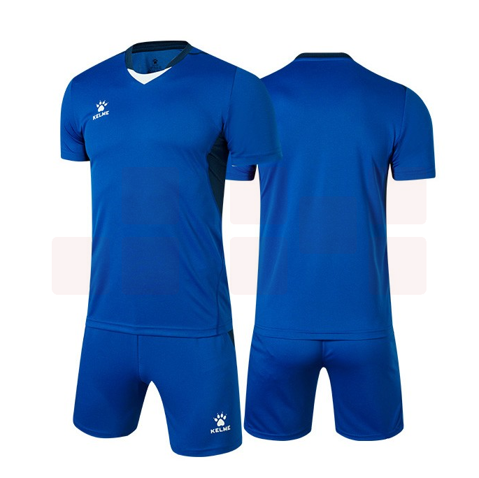 KELME卡尔美 3801253训练服 男女套装成人运动短袖训练服