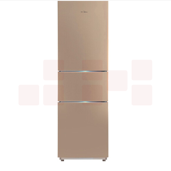 美的(Midea) 213升 三门三温家用小电冰箱冷藏冷冻大容量节能保鲜省电低音 BCD-213TM(E)