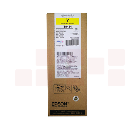 爱普生（EPSON）T9484Y 标准容量黄色墨盒 (适用WF-C5290a/5790a机型)约3000页