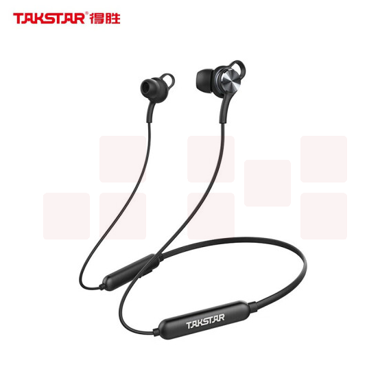 得胜（TAKSTAR） AW1 入耳式无线运动蓝牙耳机 手机耳机 磁吸入耳式耳机 音乐耳机 超长续航 黑色