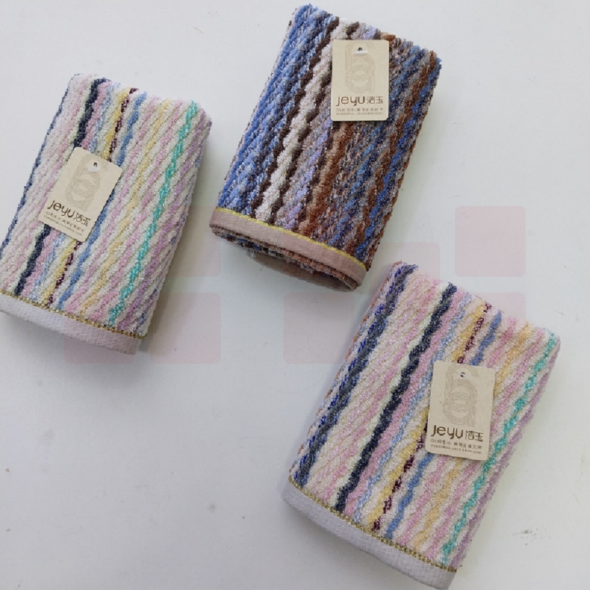 洁玉  日用普通花毛巾   30*70CM   花色随机