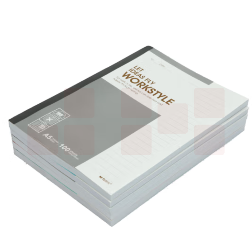 晨光 A5 无线装订本100页软抄记事本 笔记本 APYJX411