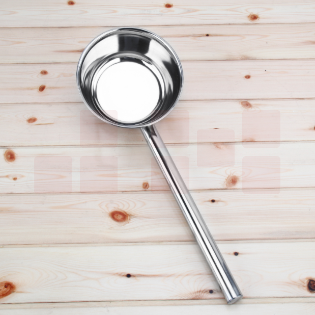 加长不锈钢水勺 水舀子 直径12.5 把长34cm