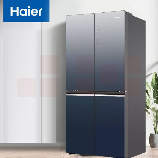 海尔  四开门十字对开门冰箱  智能双变频风冷无霜冰箱 476升BCD-476
