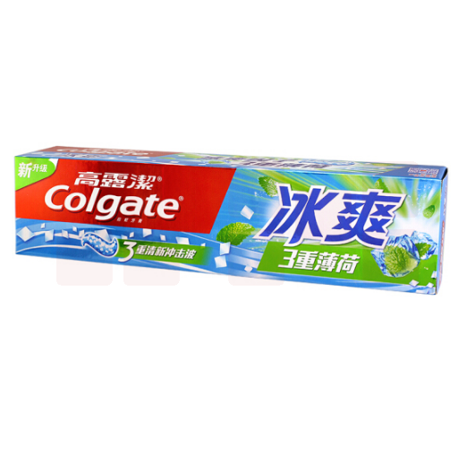高露洁  180克 冰爽薄荷牙膏（新老包装随机发）