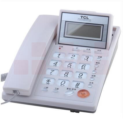  TCL电话机 HCD868(37) 来电显示 办公固定电话座机 颜色随机