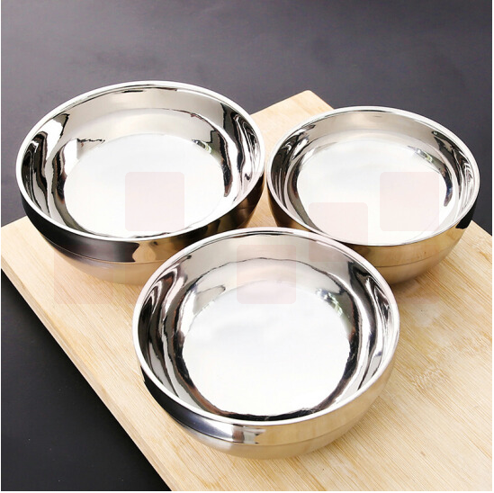 不锈钢餐具 儿童吃饭碗 直径12cm  货号：JC