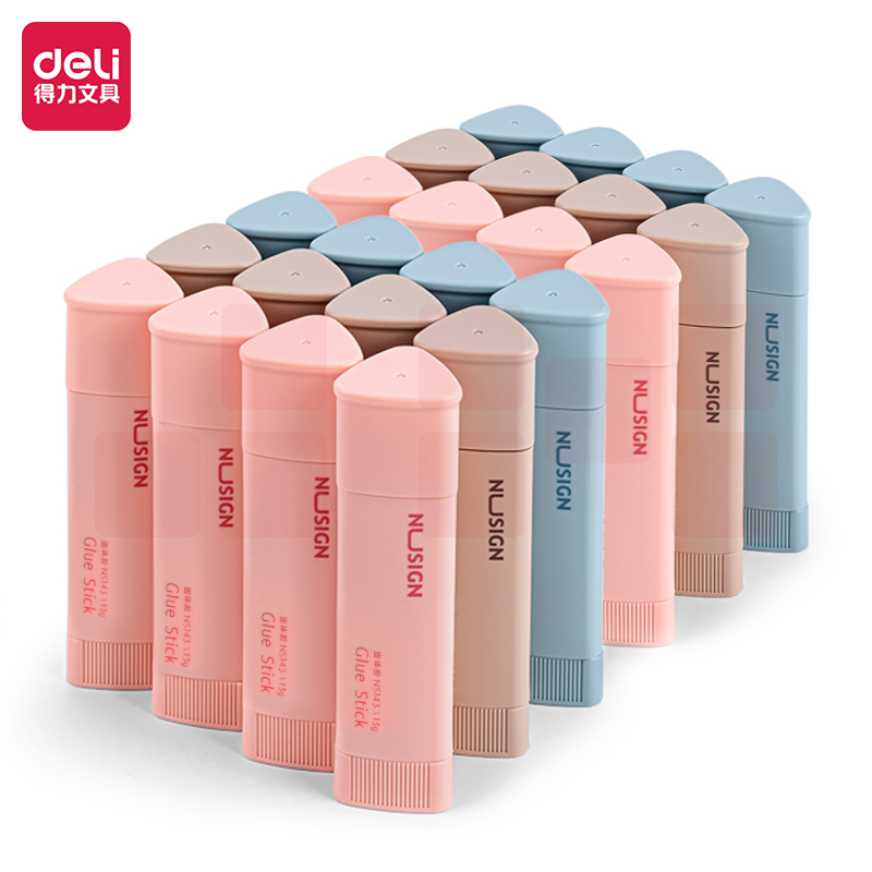 得力纽赛NS143三角形固体胶(混)(13g/支)24支