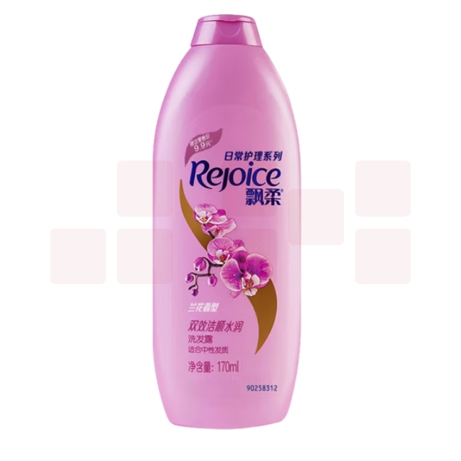 飘柔 兰花洁顺水润170g洗发水 去屑洗发露