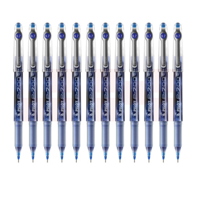 百乐 BL-P70 中性笔0.7mm 签字笔 12支 蓝色