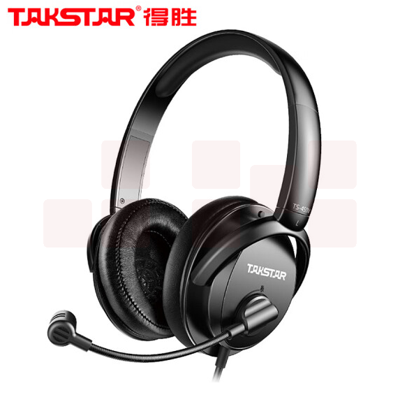得胜（TAKSTAR）TS-450M头戴式耳机   有线带麦
