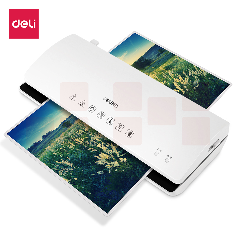 得力3897塑封机A4文件照片过膜机 过塑机