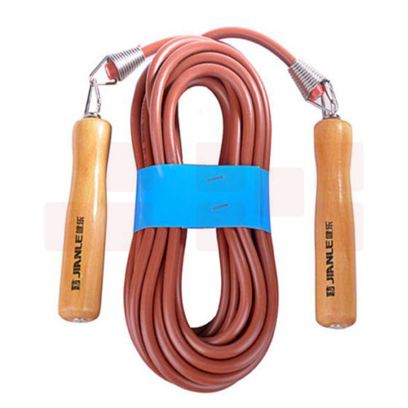 健乐（JIANLE）跳绳 学生集体运动长跳绳 多人跳绳木柄跳绳 9901 10米