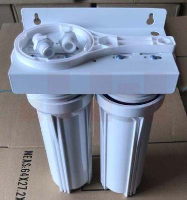 家用净水器  4分口双级全白瓶配芯扳手接头