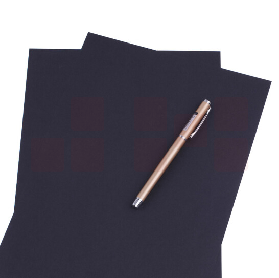 慧洋 彩色打印纸A4 黑色80g 100张/包