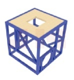 紧急避险训练器材 长1500mm×宽1500mm×高1500mm