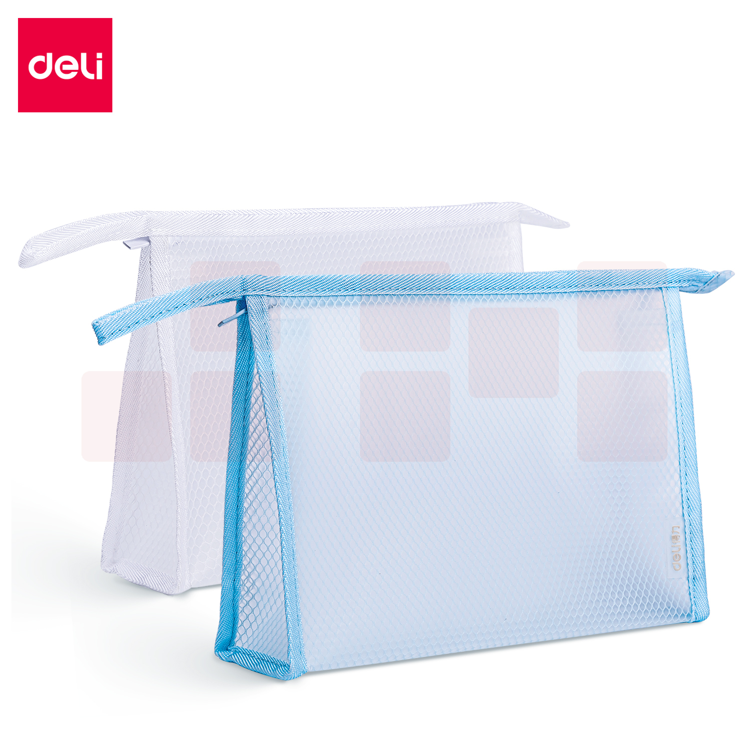 得力72467拉链袋文件袋240*55*170mm(混)(个)