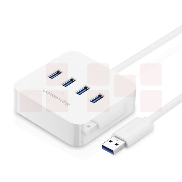 绿联  USB集线器 30201 USB3.0 0.5米 带电源接口 货号：JC