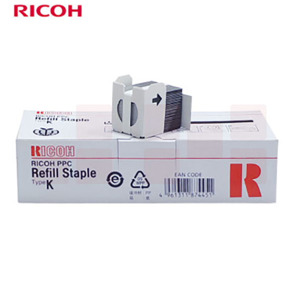 理光（Ricoh）K型 钉书针补充型（5000针*3) 适用于SR3220