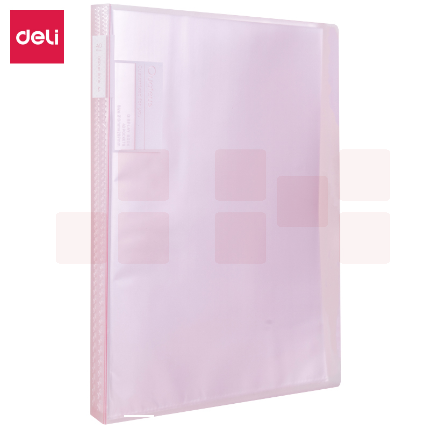 得力72556_40页资料册(红)(单位:个)