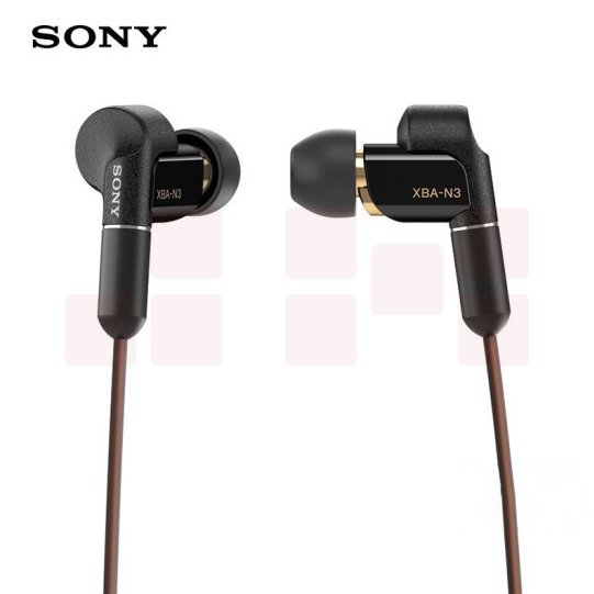 索尼（SONY）XBA-N3AP Hi-Res混合驱动立体声耳机/耳麦 黑色