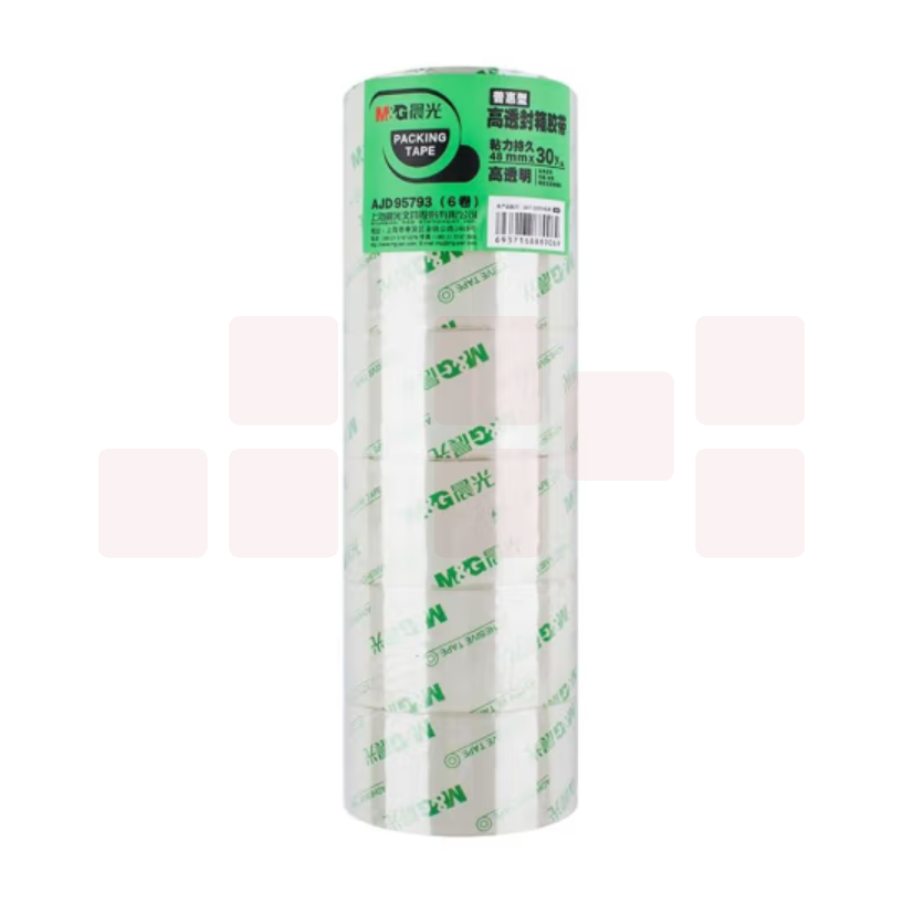 晨光 高透封箱胶带48mm*30y6卷AJD95793