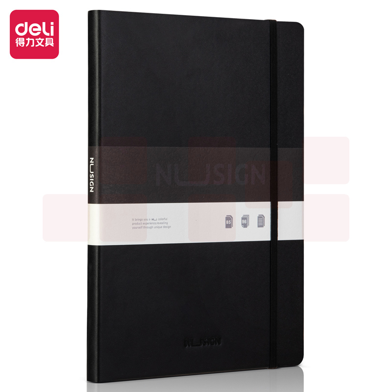 得力纽赛NS280记事本B5/96张 260mm*185mm(混)(本)