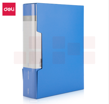 得力5007ES_100页资料册235*310*63mm(蓝)(个)