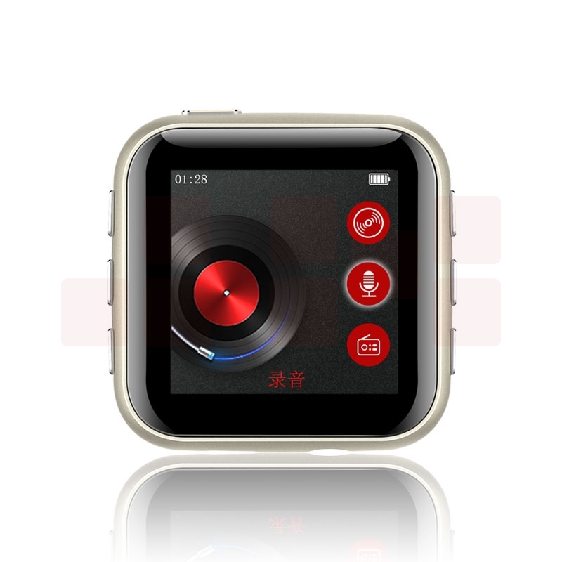 纽曼（Newsmy）录音器 PD80 16G 远距智能高清降噪 学习培训商务会议记录留证 MP3播放器 金色