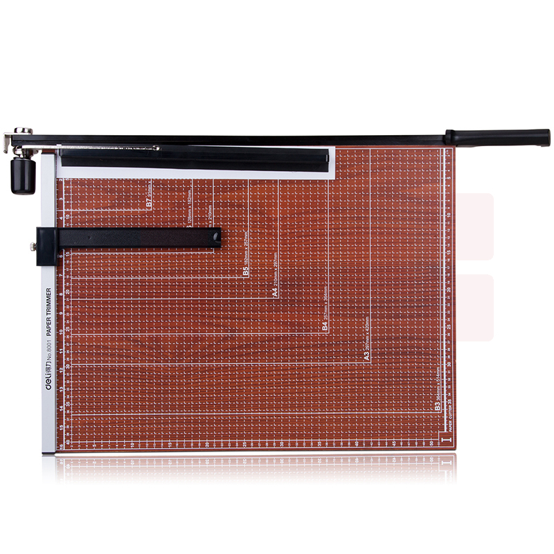 得力8001切纸机21"*16"(棕)(把)