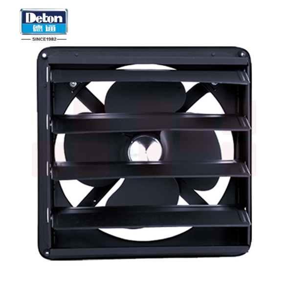 德通  FBD40-4 16寸 220V 145w FB系列方形工业换气扇（百叶窗式）货号：WL