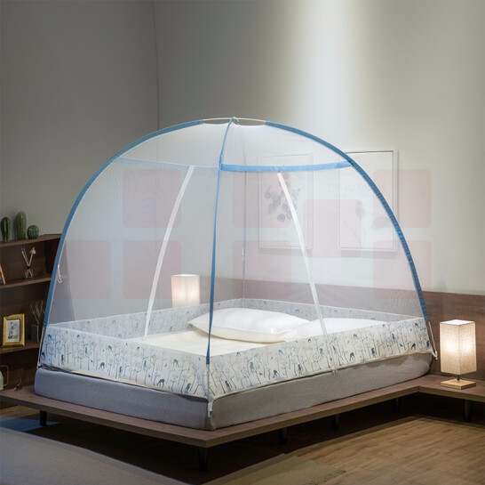 单人蚊帐 蒙古包蚊帐    约120*190*150cm