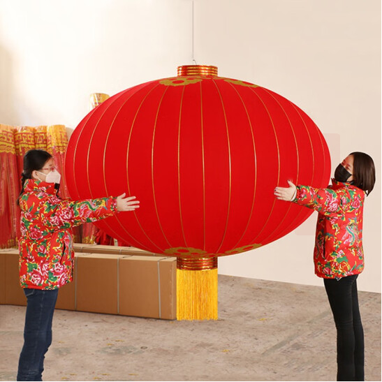 大红灯笼 装饰喜庆灯笼 直径300cm 货号：ZF