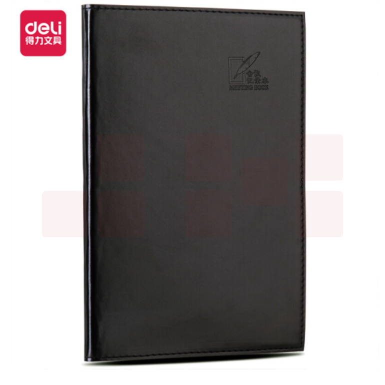 得力 3191 会议记录本(黑)(本)