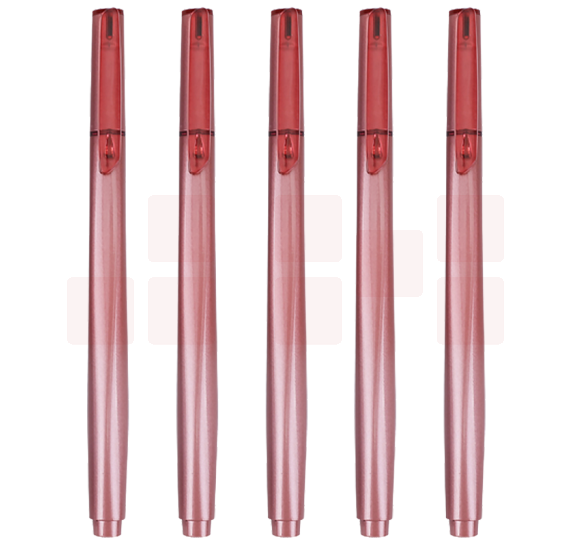 晨光AGPB1901红色中性笔 高密度子弹头0.5mm签字笔 水笔