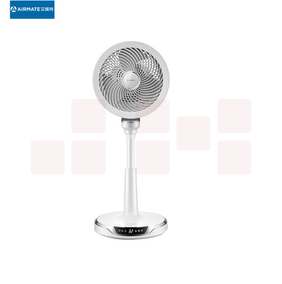 艾美特 电风扇便捷空气循环扇32档直流电机落地扇  落地循环扇 FA23-RD22 白天鹅