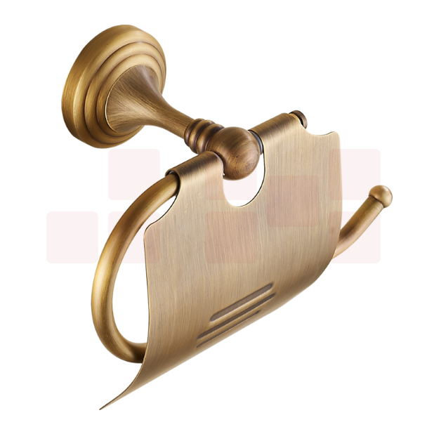 辉煌（HHSN）5J6807-MGG  全铜欧式仿古厕纸 全铜  卫生间纸巾盒卷纸 卫浴五金挂件