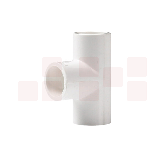 PVC等径三通   排水管件 正三通 25mm 货号：JC