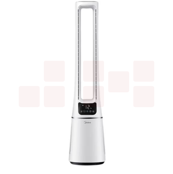 美的AMS150E-PB智能无叶风扇电风扇落地塔扇