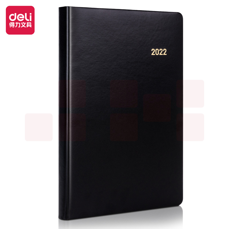 得力3338效率手册-170张-25K(黑)(本)