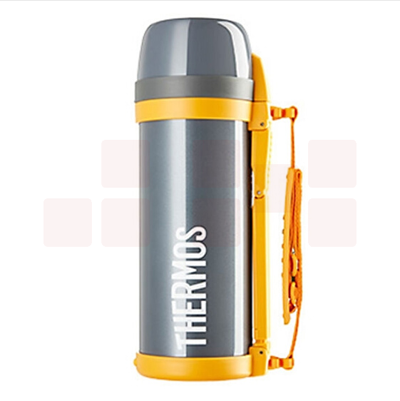 膳魔师 不锈钢保温壶2L热水壶暖水瓶带提绳FDH-2005 烟灰